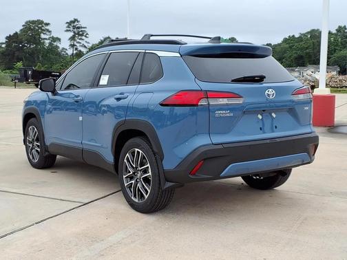 Blue 2026 Toyota Corolla Cross XLE