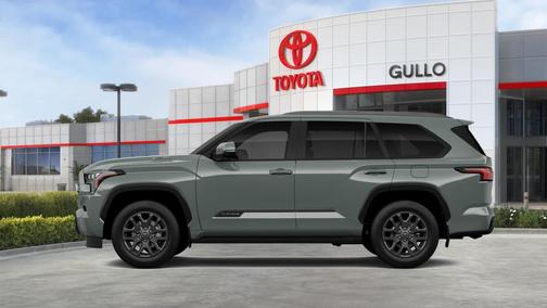 Gray 2026 Toyota Sequoia Platinum