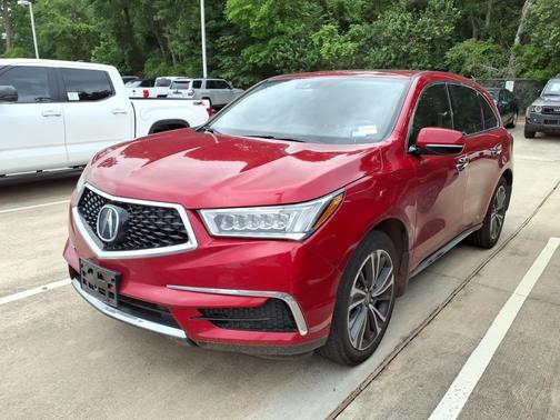 Performance Red Pearl 2020 Acura MDX 3.5L w/Technology Package