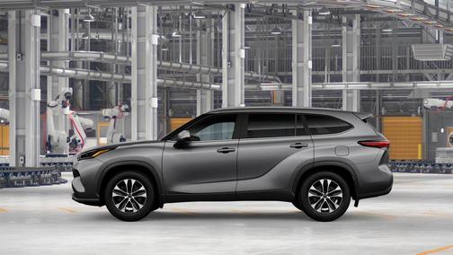 Gray 2026 Toyota Highlander XLE