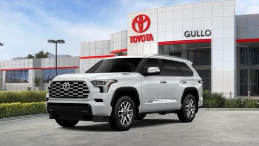White 2026 Toyota Sequoia 1794 Edition