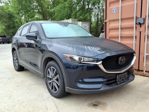 Deep Crystal Blue Mica 2018 Mazda CX-5 Touring