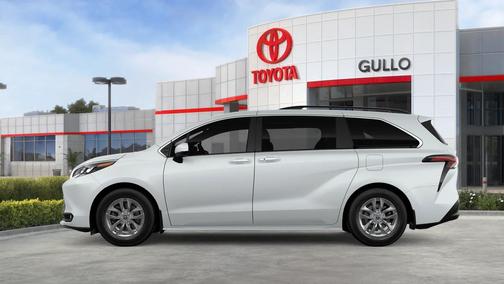 White 2026 Toyota Sienna XLE