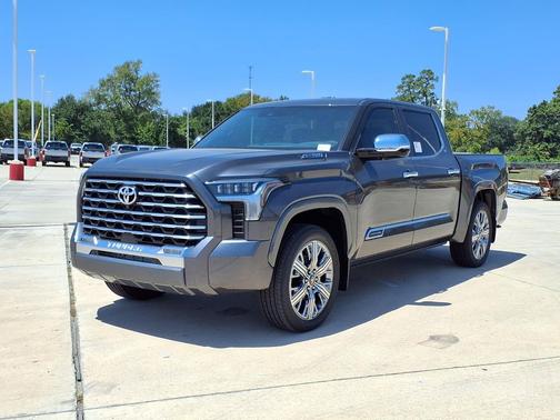 Gray 2026 Toyota Tundra Hybrid Capstone