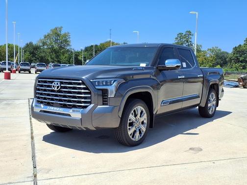 Gray 2026 Toyota Tundra Hybrid Capstone