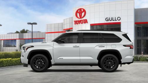 White 2026 Toyota Sequoia Limited