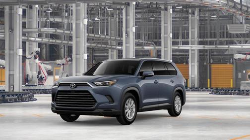 Gray 2026 Toyota Grand Highlander Hybrid XLE