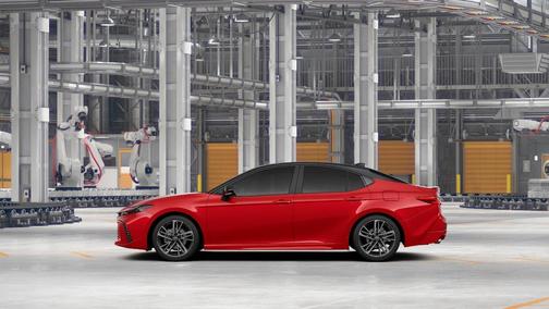 Red 2027 Toyota Camry XSE