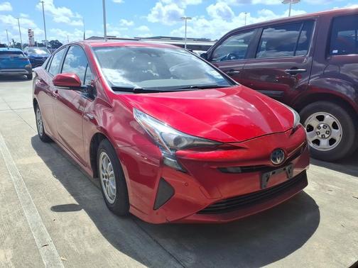 Hypersonic Red 2017 Toyota Prius Five