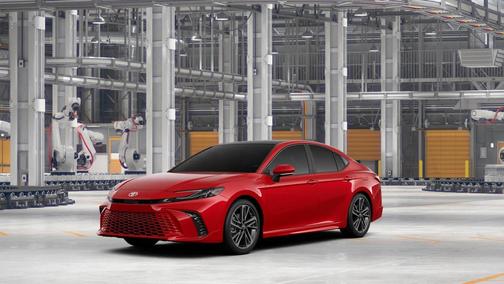Red 2026 Toyota Camry XSE