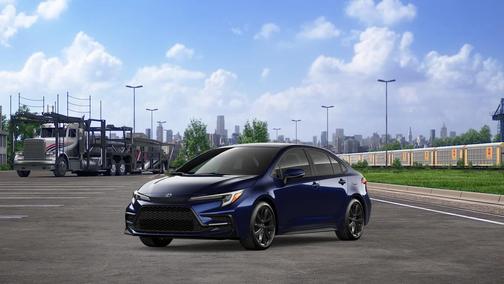 Blue 2026 Toyota Corolla SE