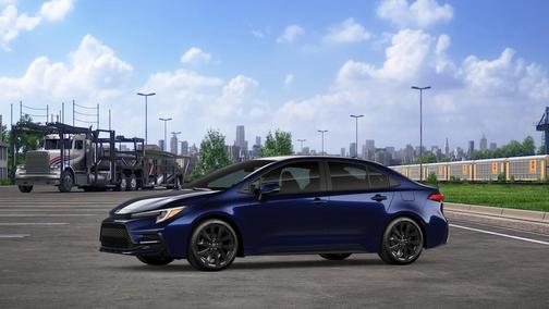 Blue 2026 Toyota Corolla SE