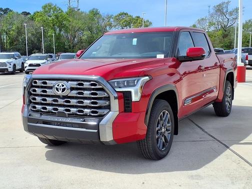 Red 2026 Toyota Tundra Platinum