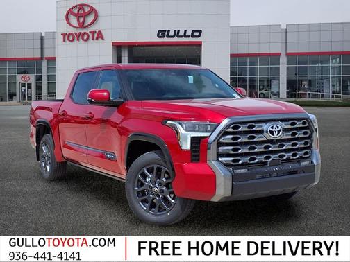 Red 2026 Toyota Tundra Platinum