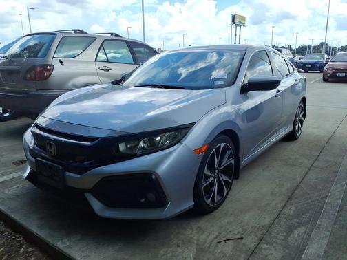 Lunar Silver Metallic 2017 Honda Civic Si