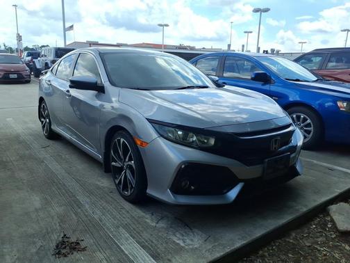 Lunar Silver Metallic 2017 Honda Civic Si