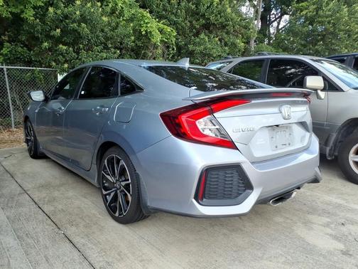 Lunar Silver Metallic 2017 Honda Civic Si