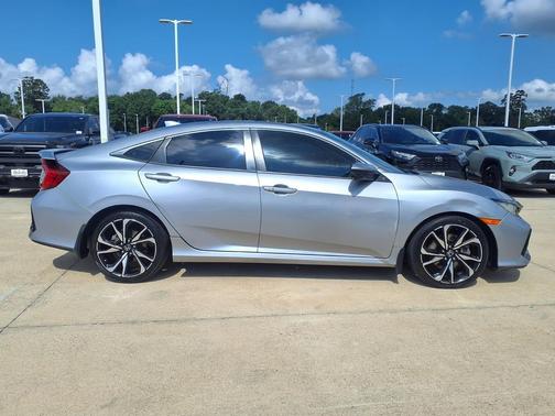 Lunar Silver Metallic 2017 Honda Civic Si