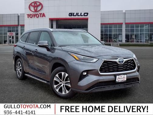 Magnetic Gray Metallic 2023 Toyota Highlander Hybrid XLE