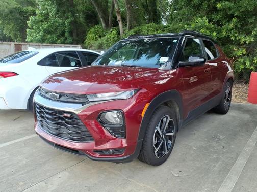 Crimson Metallic 2022 Chevrolet Trailblazer RS