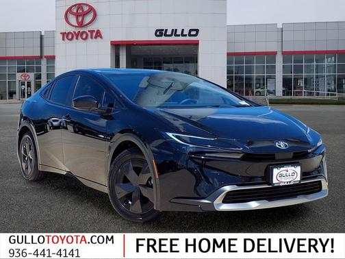 Midnight Black Metallic 2025 Toyota Prius Plug-In Hybrid SE