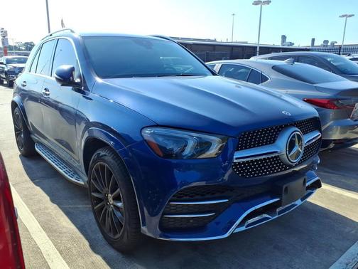 Brilliant Blue Metallic 2021 Mercedes-Benz GLE 350 Base