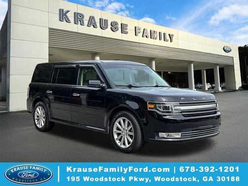 SHADOW BLACK 2018 Ford Flex LIMITED