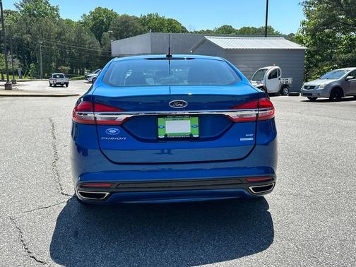 BLUE LIGHTNING 2017 Ford Fusion SE