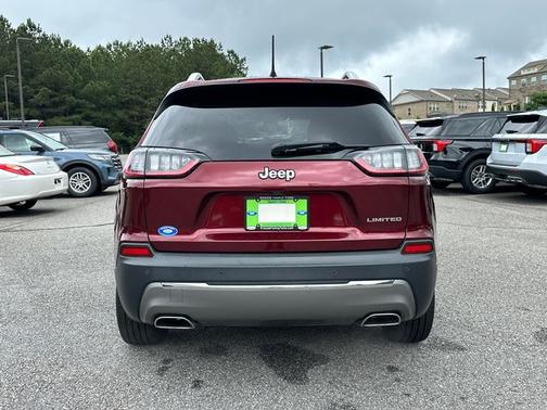 Red Metallic 2019 Jeep Cherokee LIMITED