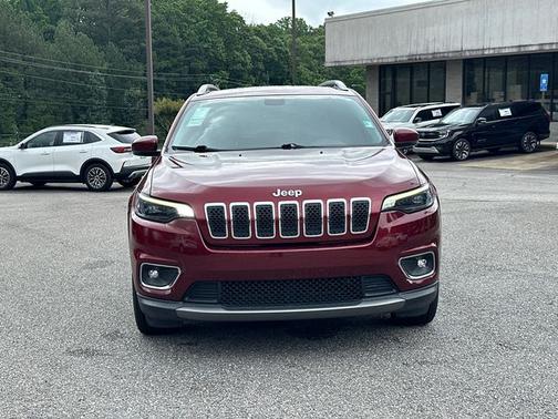 Red Metallic 2019 Jeep Cherokee LIMITED