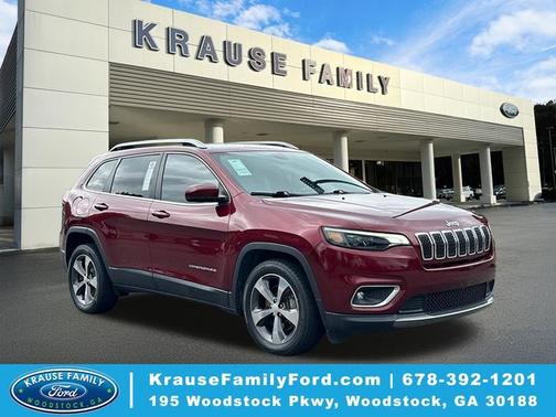 Red Metallic 2019 Jeep Cherokee LIMITED