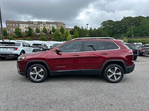 Red Metallic 2019 Jeep Cherokee LIMITED