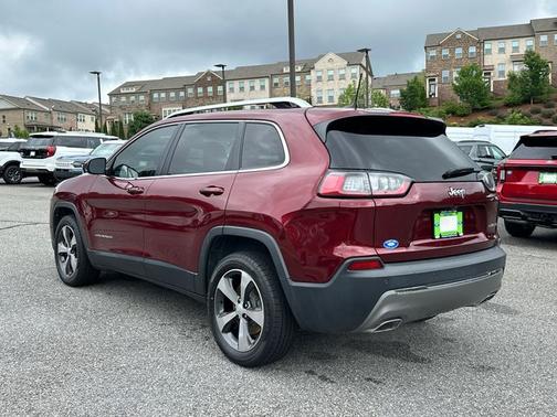 Red Metallic 2019 Jeep Cherokee LIMITED