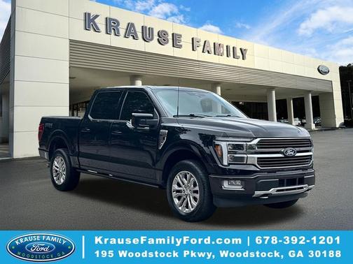 AGATE BLACK METALLIC 2024 Ford F-150 KING RANCH