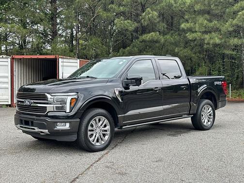 AGATE BLACK METALLIC 2024 Ford F-150 KING RANCH