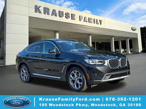 Black Sapphire Metallic 2024 BMW X4 XDRIVE30I