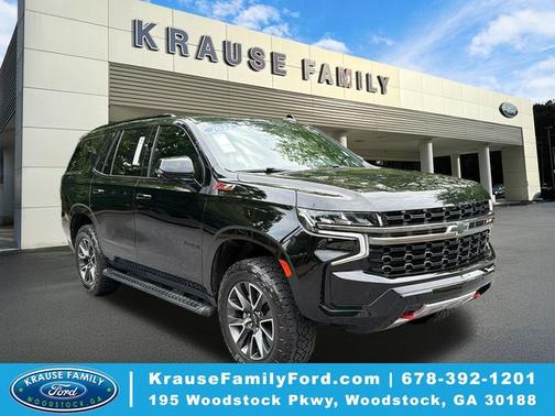 Black 2022 Chevrolet Tahoe Z71