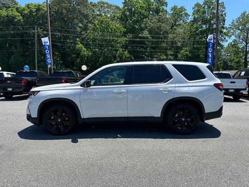 Platinum White Pearl 2025 Honda Pilot BLACK EDITION