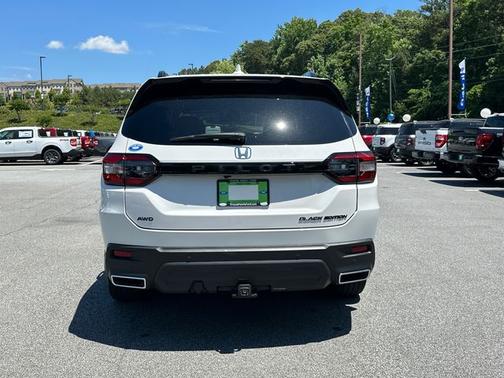 Platinum White Pearl 2025 Honda Pilot BLACK EDITION