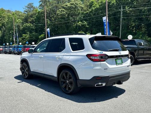 Platinum White Pearl 2025 Honda Pilot BLACK EDITION