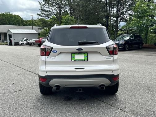 WHITE PLATINUM MET TRI-COAT 2017 Ford Escape TITANIUM