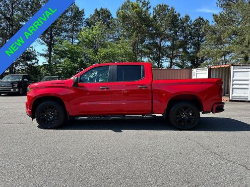 Red 2021 Chevrolet Silverado 1500 CUSTOM