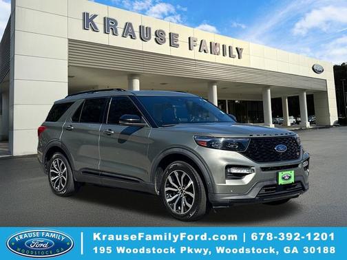 SILVER SPRUCE METALLIC 2020 Ford Explorer ST