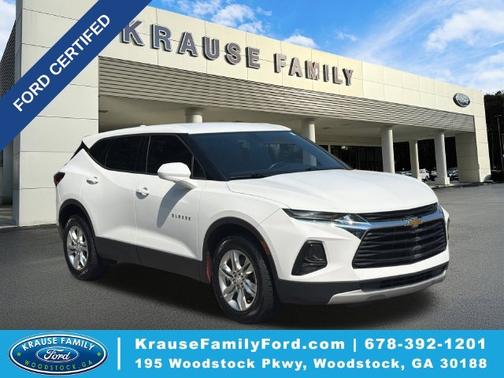 Summit White 2020 Chevrolet Blazer LT W/2LT
