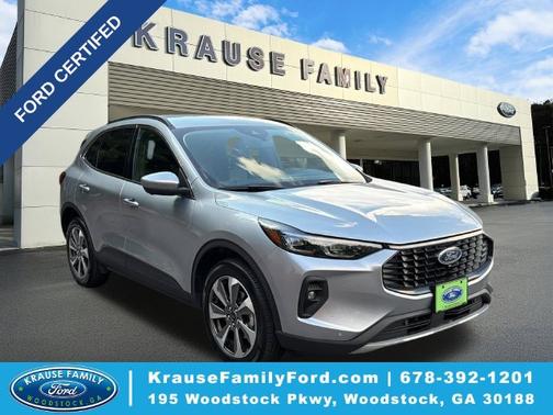 ICONIC SILVER METALLIC 2024 Ford Escape PLATINUM