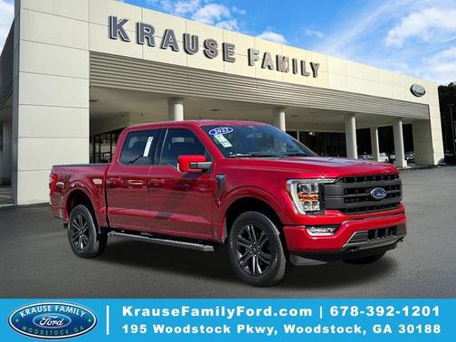 RAPID RED MET TINTED CC 2022 Ford F-150 LARIAT