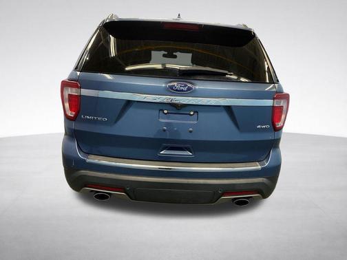 Blue Metallic 2018 Ford Explorer Limited