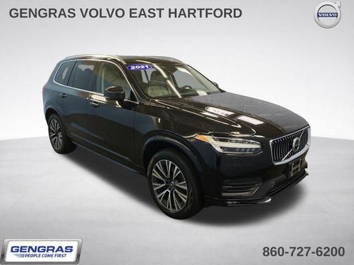 Onyx Black Metallic 2021 Volvo XC90 T5 Momentum 7 Passenger