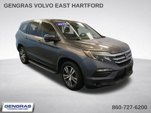 Gray 2017 Honda Pilot EX-L