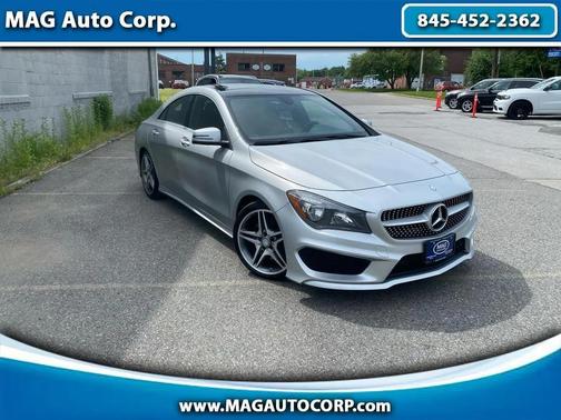 Silver 2014 Mercedes-Benz CLA-Class 4MATIC
